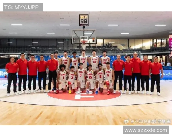 天津男篮 与加拿大球队交流比赛